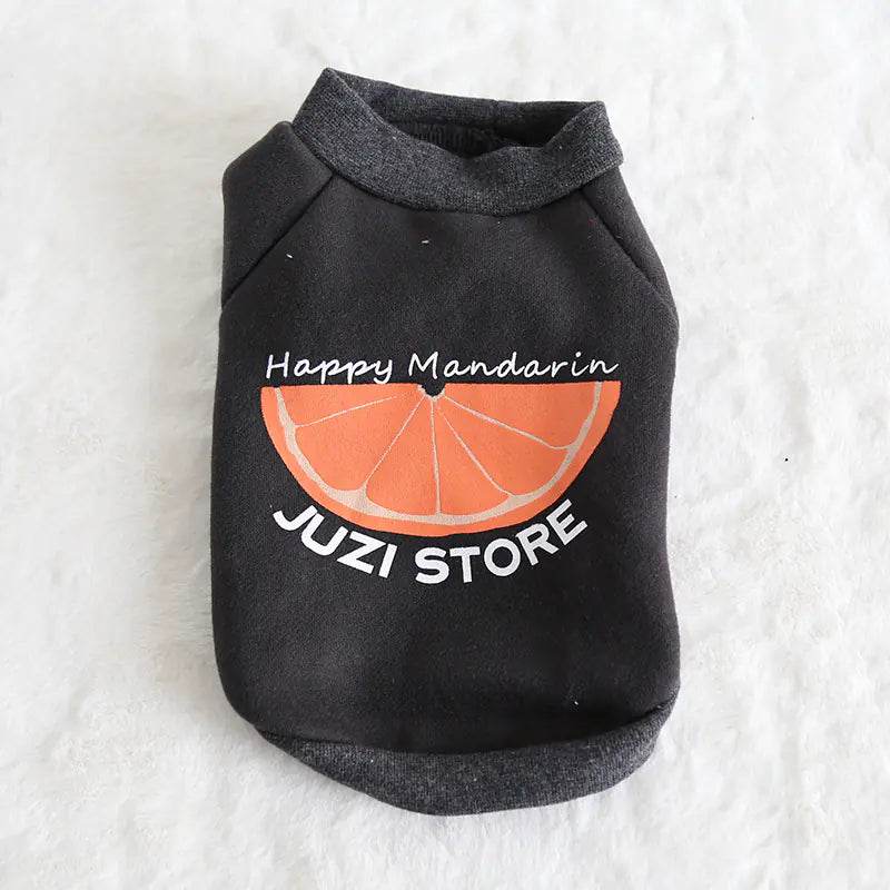 Multicolor Fruit Print Sweatshirt for Pets - FurryJoyPets