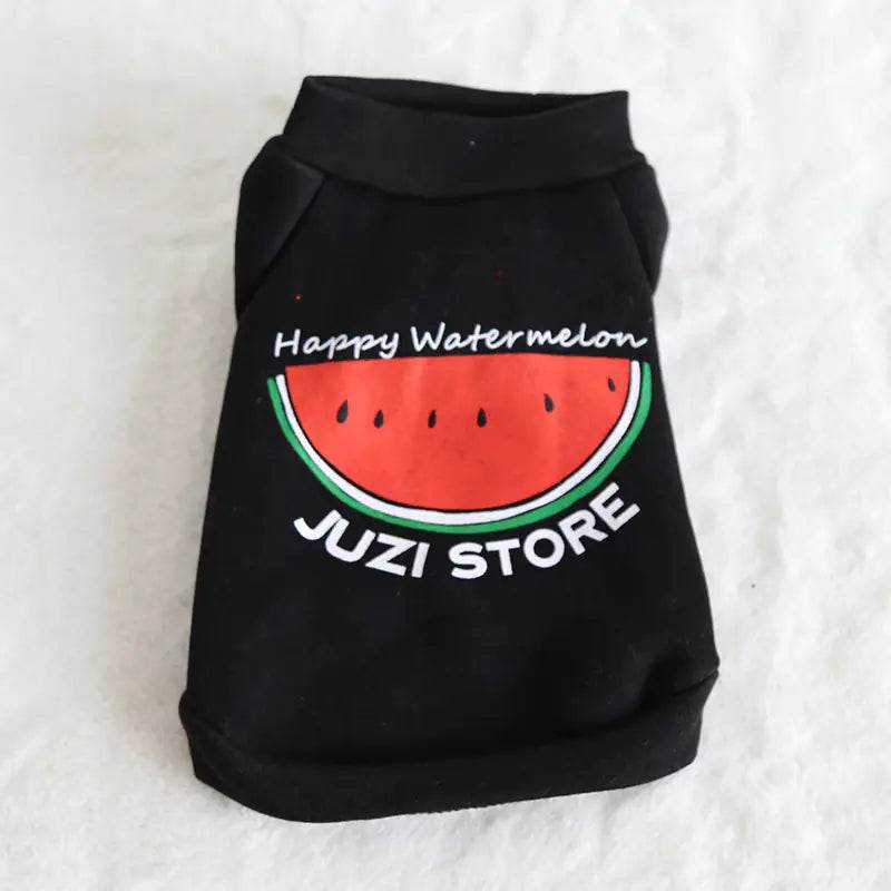 Multicolor Fruit Print Sweatshirt for Pets - FurryJoyPets