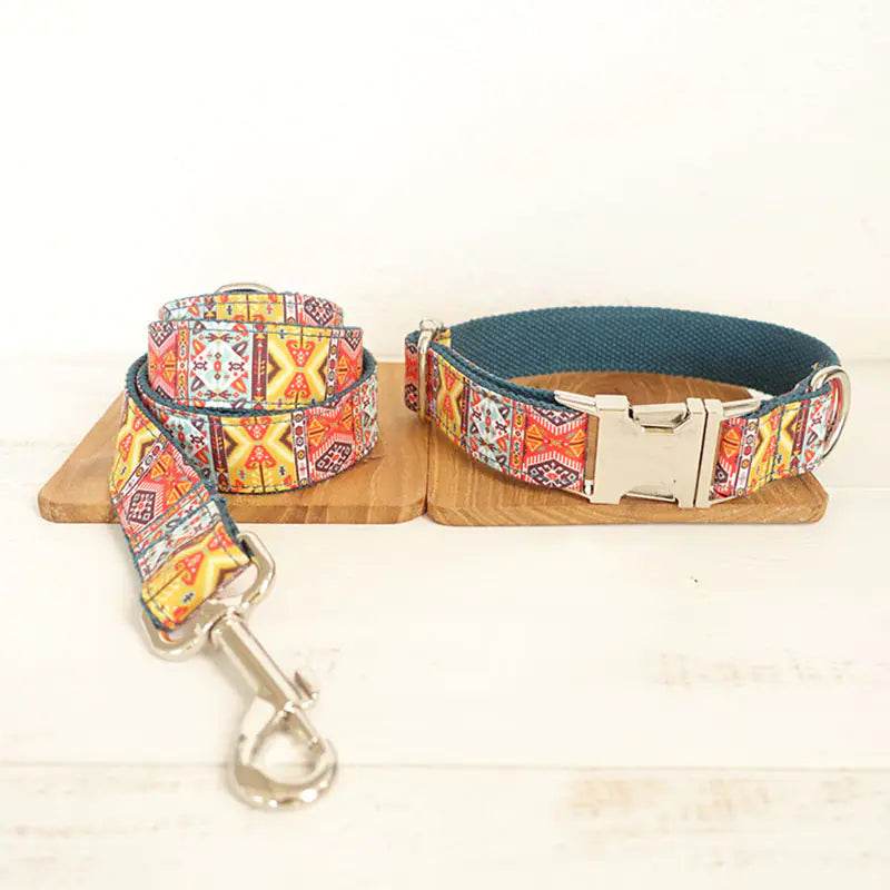 Dog Circle Traction Suit with Color Patterns - FurryJoyPets