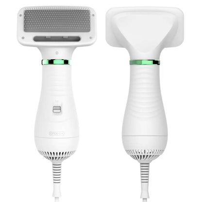 2-in-1 Pet Grooming Dryer and De-shedding Brush - FurryJoyPets