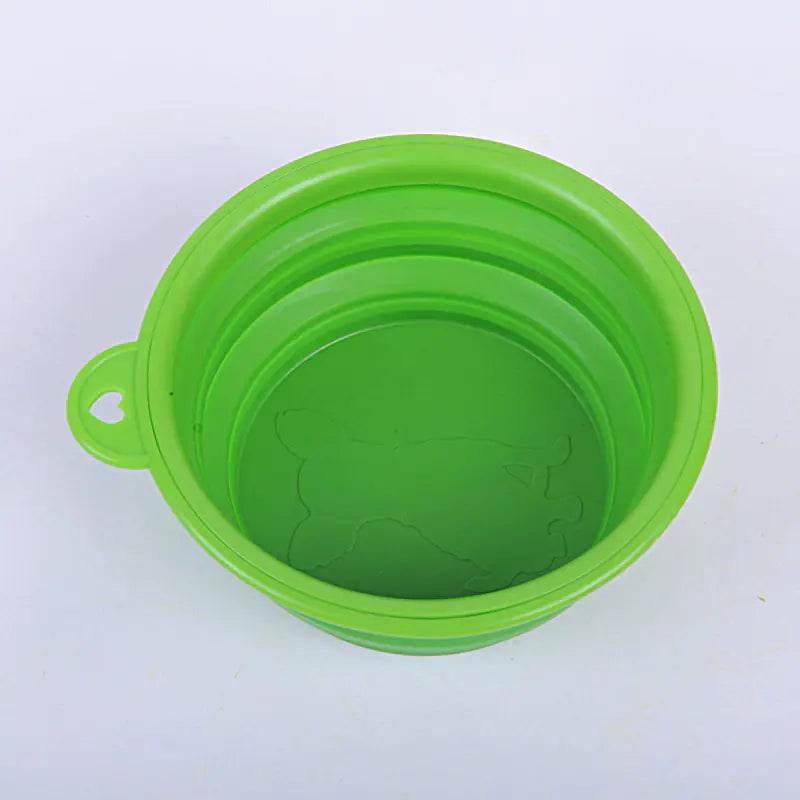 Portable Eco-Friendly Silicone Pet Bowl for Cats & Dogs - FurryJoyPets
