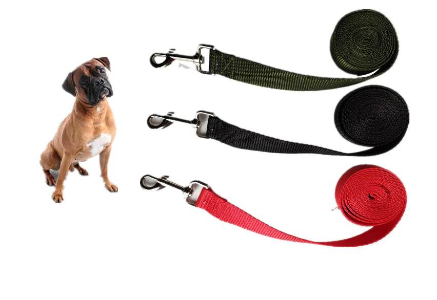 2.5CM Wide Long Dog Rope Leash - FurryJoyPets