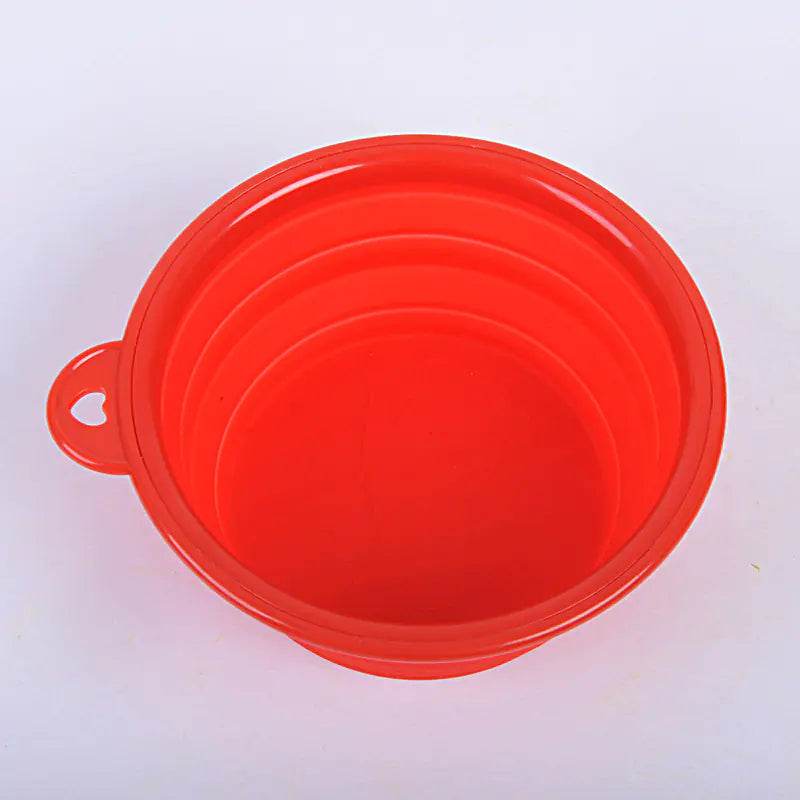 Portable Eco-Friendly Silicone Pet Bowl for Cats & Dogs - FurryJoyPets
