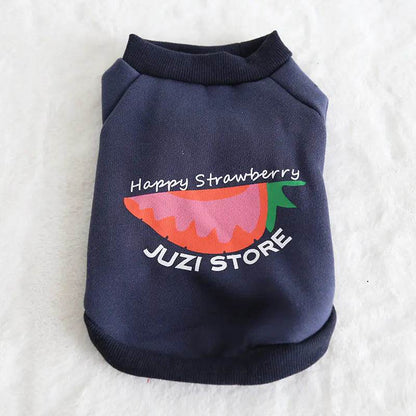 Multicolor Fruit Print Sweatshirt for Pets - FurryJoyPets