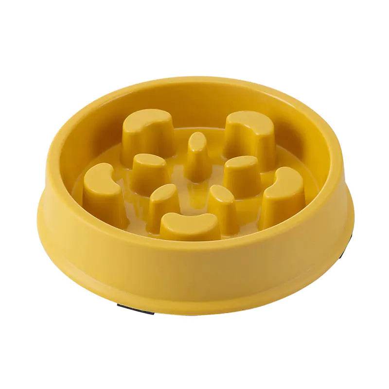 Petal-Shaped Slow Feed Dog Puzzle Bowl - Anti-Slip - FurryJoyPets