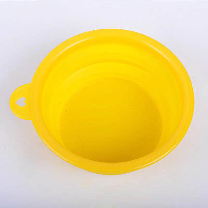 Portable Eco-Friendly Silicone Pet Bowl for Cats & Dogs - FurryJoyPets