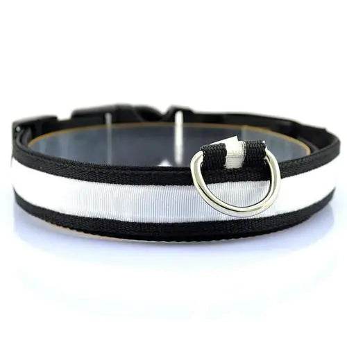 LED Dog Collar with Light Strip for Illumination - FurryJoyPets