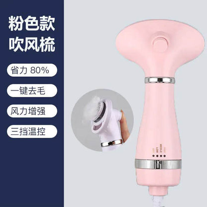 2-in-1 Pet Grooming Brush with Heated Blow Dryer - FurryJoyPets