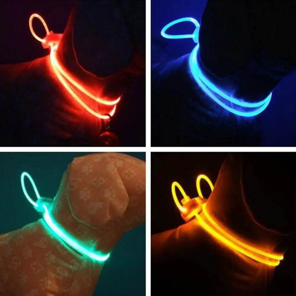 Luminous Dog Strap Pendant Collar - FurryJoyPets