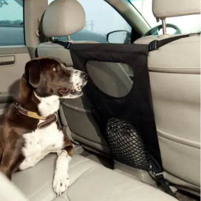 Pet Car Accessories - Rear Seat Pet Barrier for Dogs - FurryJoyPets