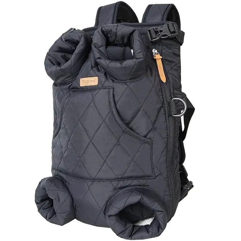 Winter Thickened Portable Pet Chest Backpack - FurryJoyPets