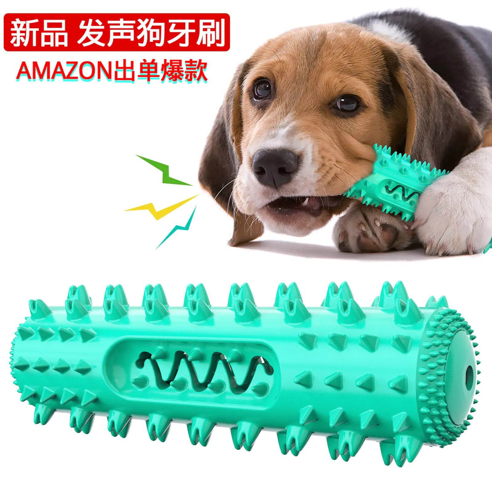 Amazon Pet Chew Toothbrush and Dental Ball Toy - FurryJoyPets