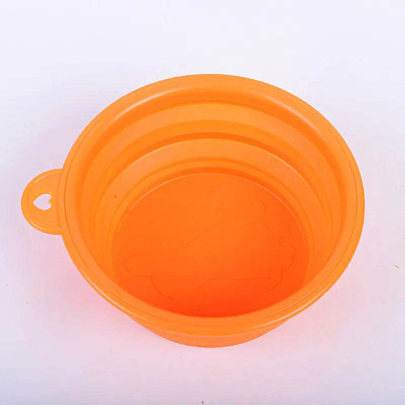 Portable Eco-Friendly Silicone Pet Bowl for Cats & Dogs - FurryJoyPets