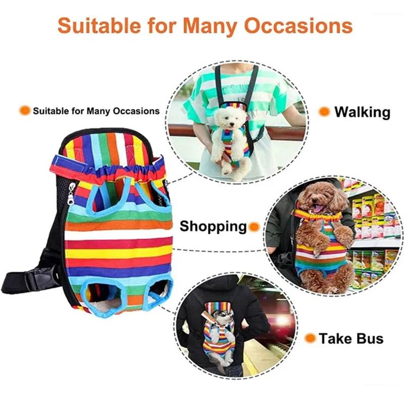 Pet Breathable Travel Backpack - FurryJoyPets
