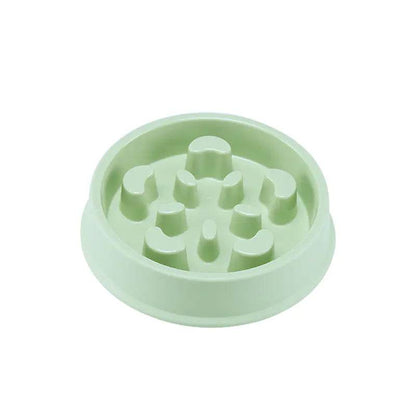 Petal-Shaped Slow Feed Dog Puzzle Bowl - Anti-Slip - FurryJoyPets