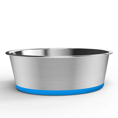 Non-slip Stainless Steel Dog Bowl for Medium & Large Dogs - FurryJoyPets