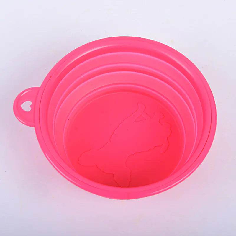 Portable Eco-Friendly Silicone Pet Bowl for Cats & Dogs - FurryJoyPets