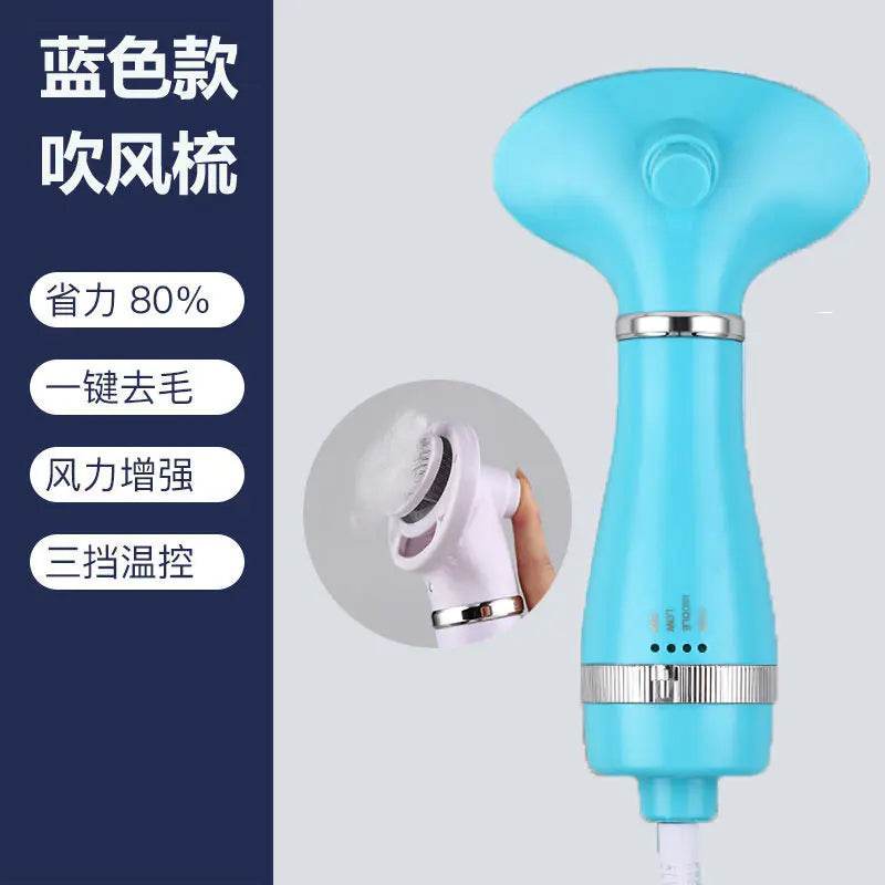 2-in-1 Pet Grooming Brush with Heated Blow Dryer - FurryJoyPets