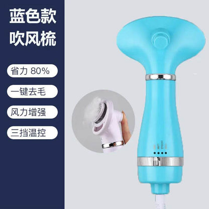 2-in-1 Pet Grooming Brush with Heated Blow Dryer - FurryJoyPets