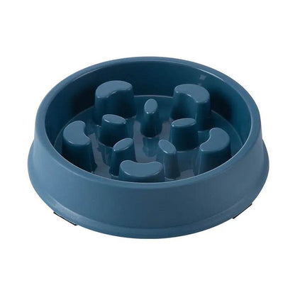Petal-Shaped Slow Feed Dog Puzzle Bowl - Anti-Slip - FurryJoyPets