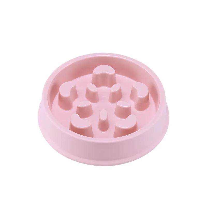 Petal-Shaped Slow Feed Dog Puzzle Bowl - Anti-Slip - FurryJoyPets