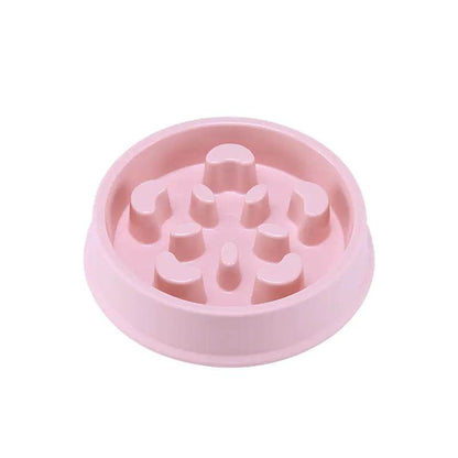 Petal-Shaped Slow Feed Dog Puzzle Bowl - Anti-Slip - FurryJoyPets