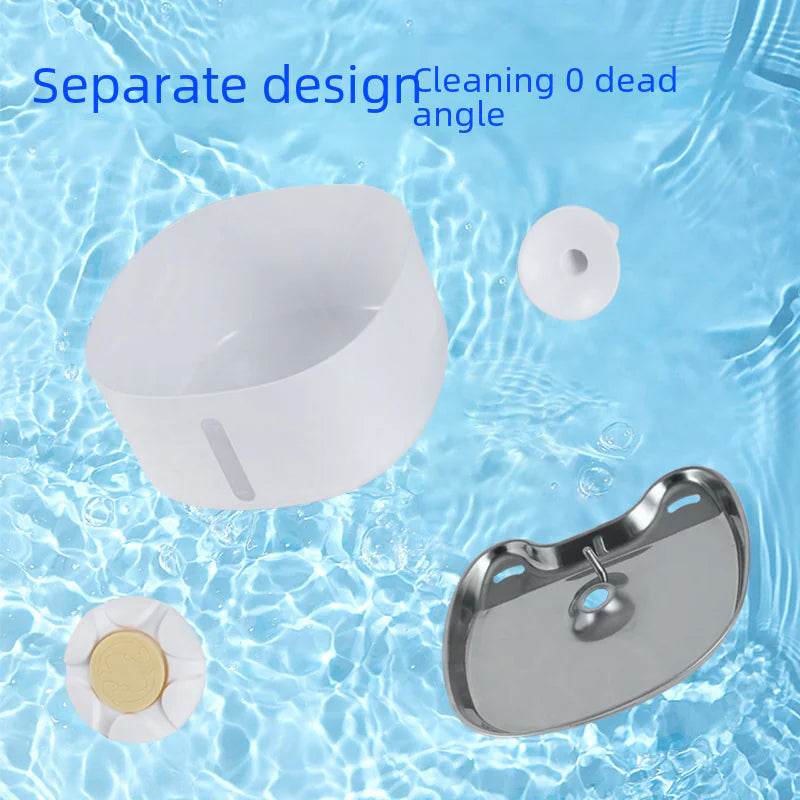 Smart Pet Wireless Water Dispenser with Stainless Steel Bowl - FurryJoyPets