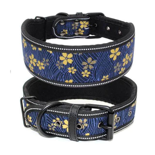 Reflective Waterproof Dog Collar and Leash - FurryJoyPets