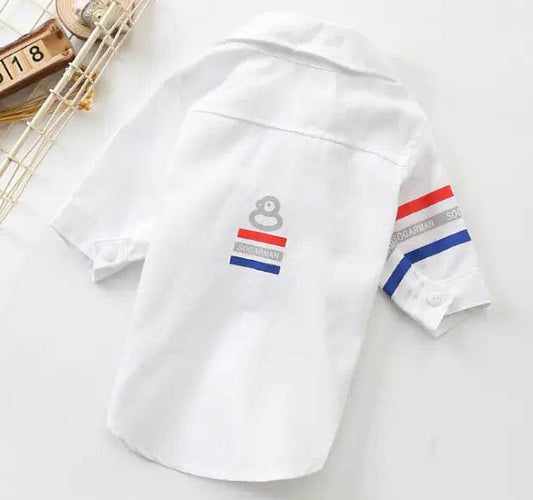 Comfortable Breathable Two-Legged Pet Shirt - FurryJoyPets