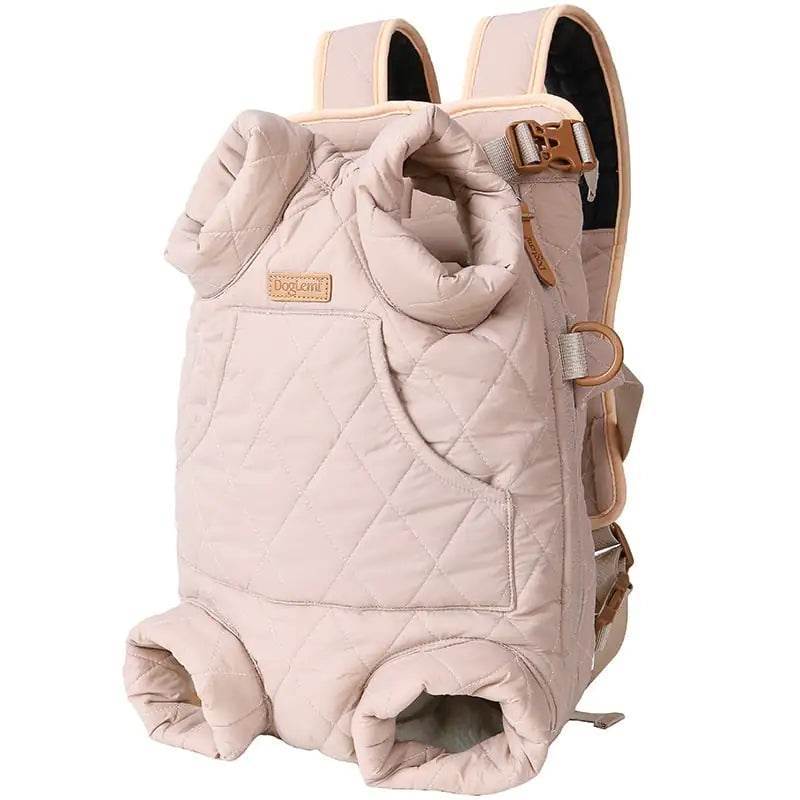 Winter Thickened Portable Pet Chest Backpack - FurryJoyPets